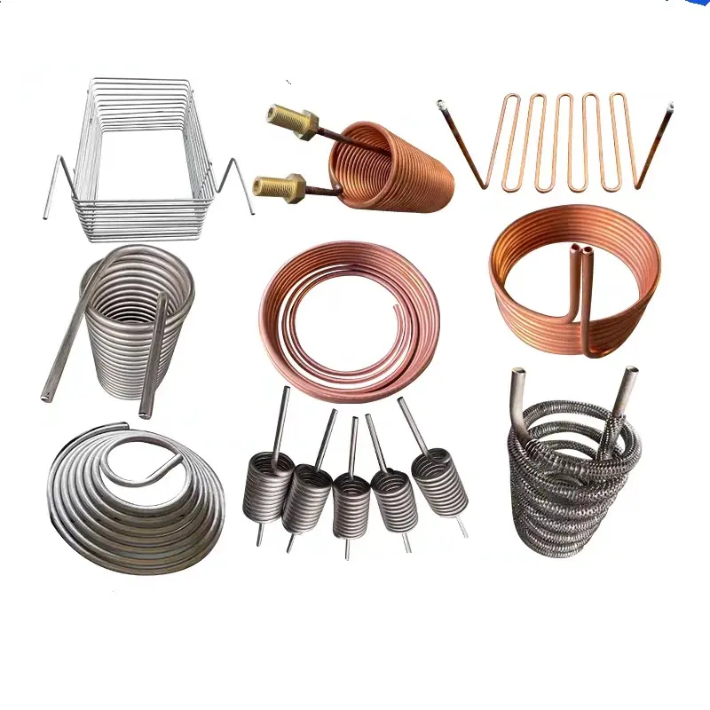 Stainless steel exchanger pipe (16)