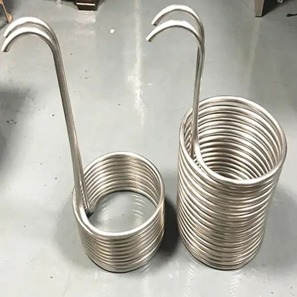 factory Outlets for Stainless Steel Coiled Tube For Beverage Cooling. - Customized  produced  stainless steel elbow cooling coil TP 304 stainless steel coil copper tube – Sihe