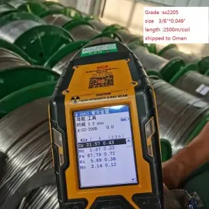 Duplex Steel  2205 Coiled Tubing Supplier in China 9.52mm*1.24mm,