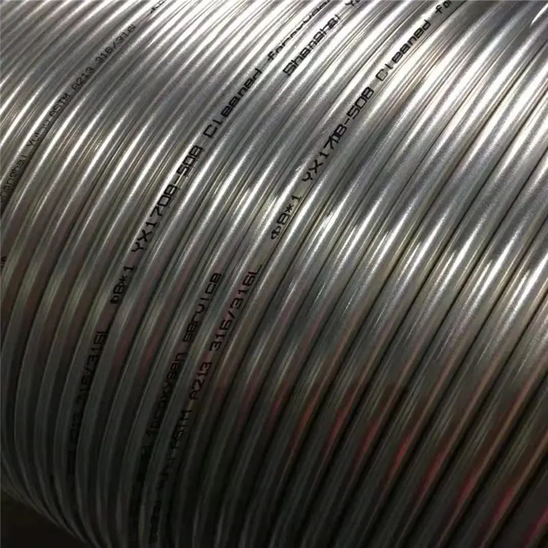 Chinese wholesale Aisi 316 316l Stainless Steel Pipe - ASTM a249 a269  304 304L 316 316lL seamless stainless steel coil tube manufacturer – Sihe
