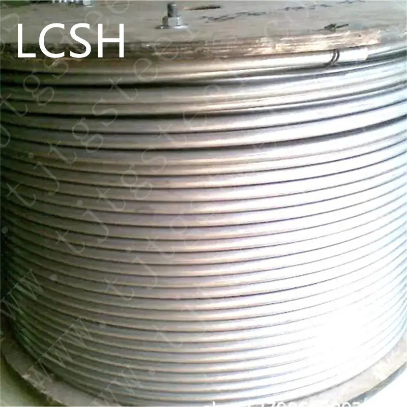 Stainless Steel Tubing Coil 1/2in wall thickness 0.049inch