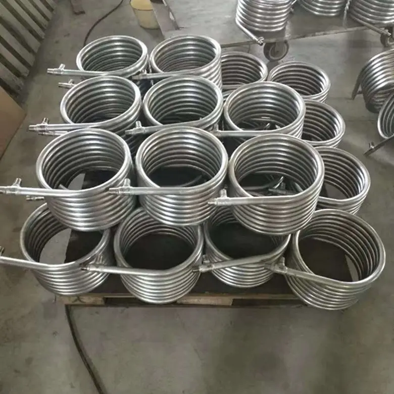Stainless steel exchanger tube