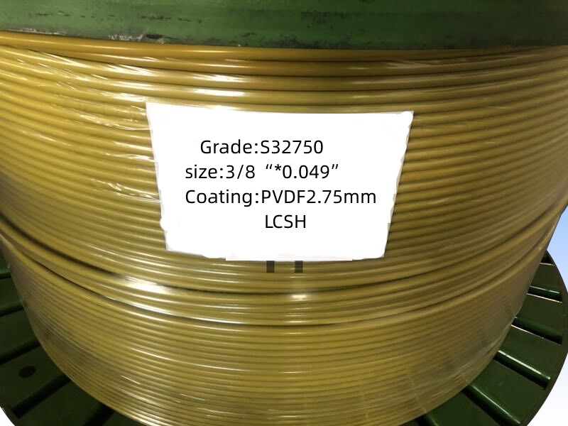 Stainless steel encapsulated tubing