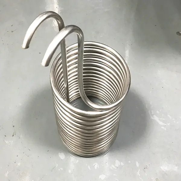 factory Outlets for Stainless Steel Coiled Tube For Beverage Cooling. - Customized  produced  stainless steel elbow cooling coil TP 304 stainless steel coil copper tube – Sihe