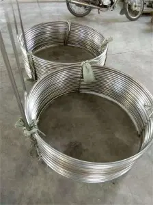 Stainless steel exchanger tube