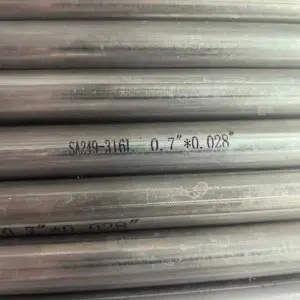 ASTM A269 316 stainless steel exchanger  pipe